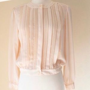 Beautiful blush blouse